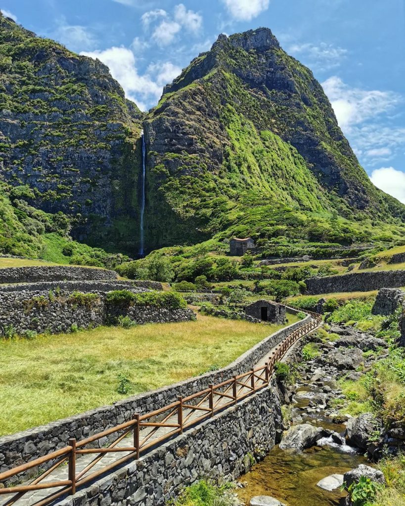 waterval flores eiland