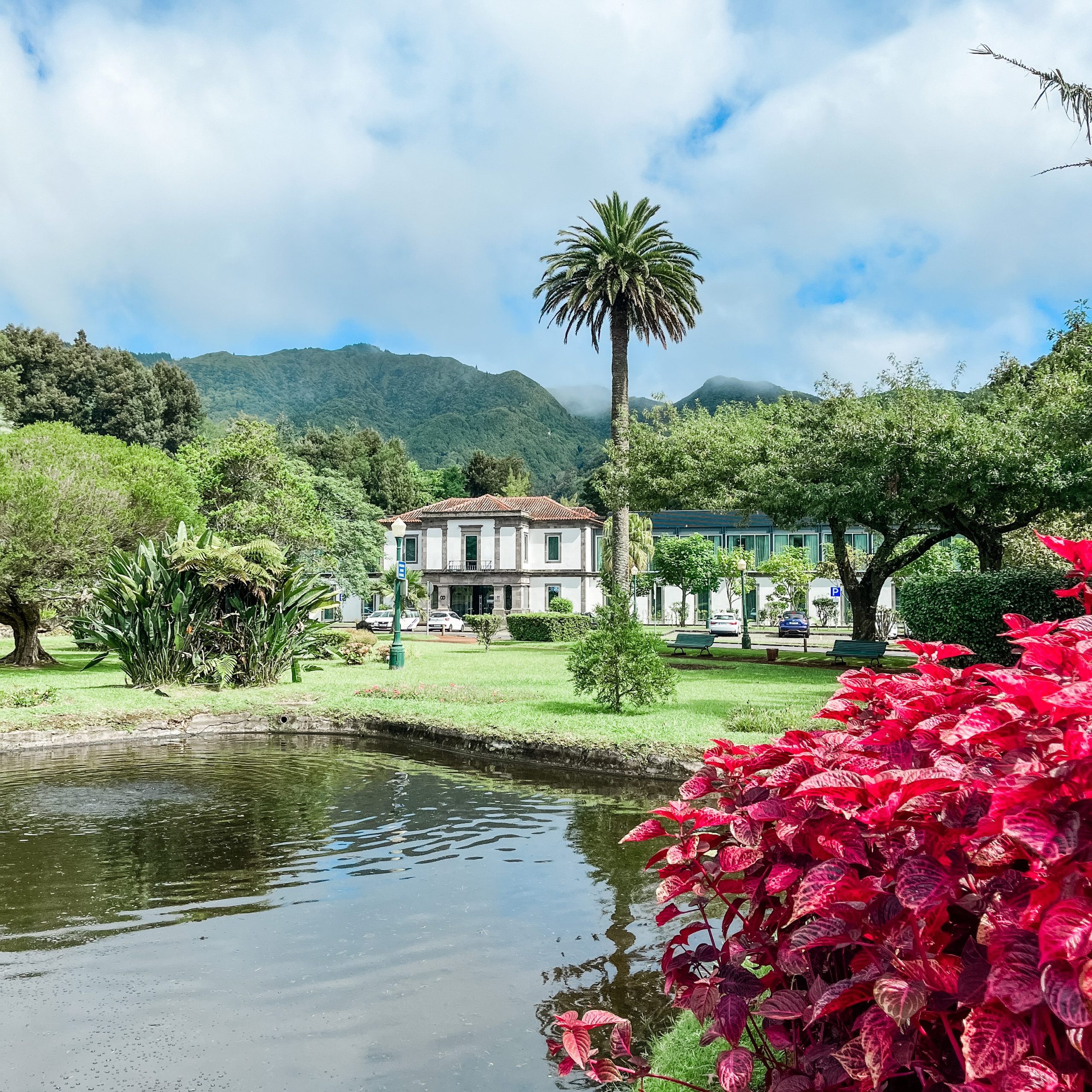 octant hotel in Furnas op de Azoren