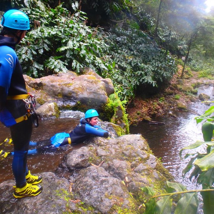 canyoning sao miguel azoren