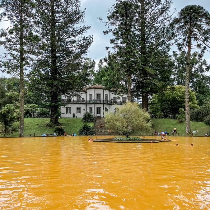 parque terra nostra furnas de Azoren