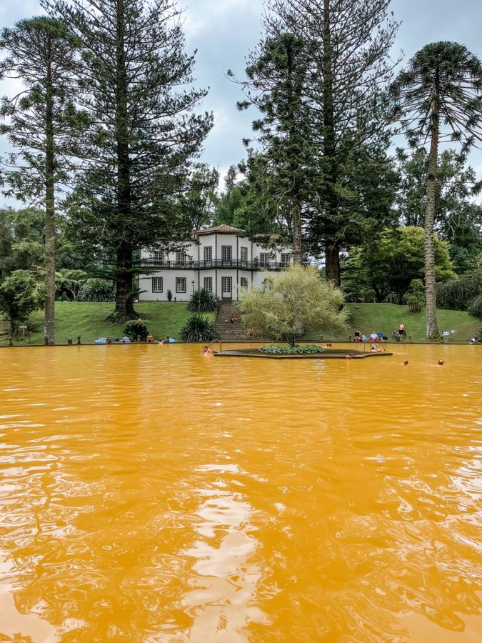 parque terra nostra furnas de Azoren