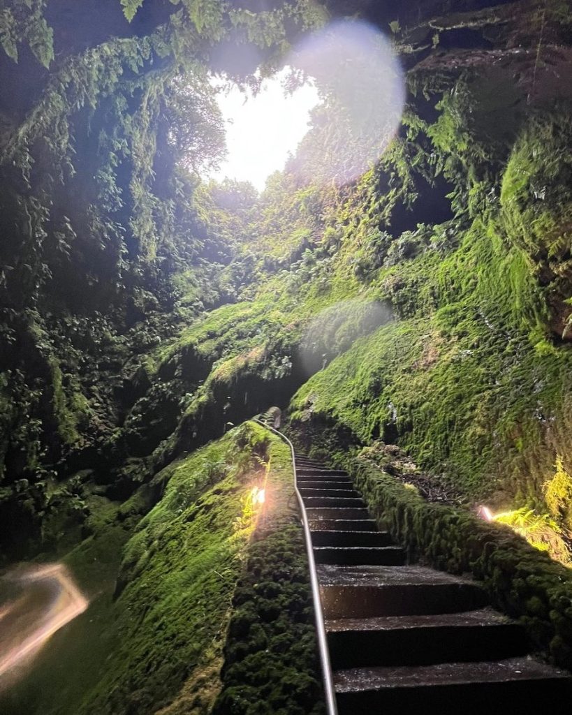 Algar do Carvão vulkaan Terceira