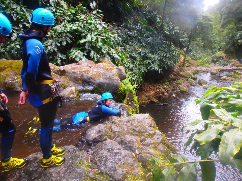 canyoning sao miguel azoren