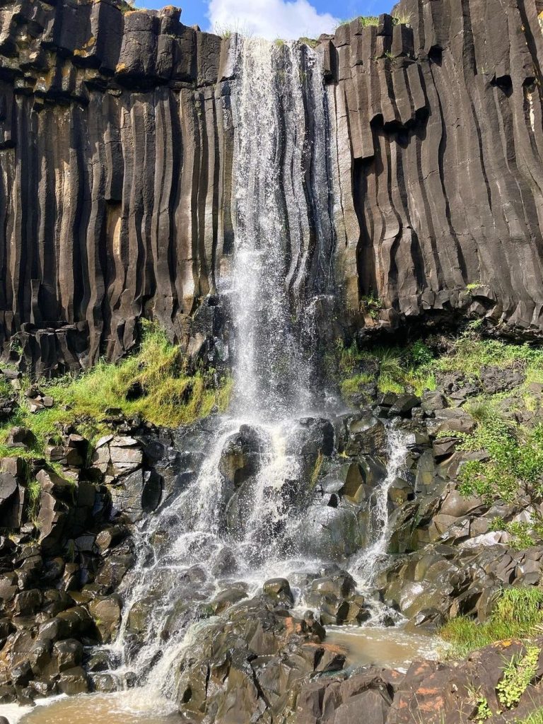 Waterval Ribeira de Maloás santa maria