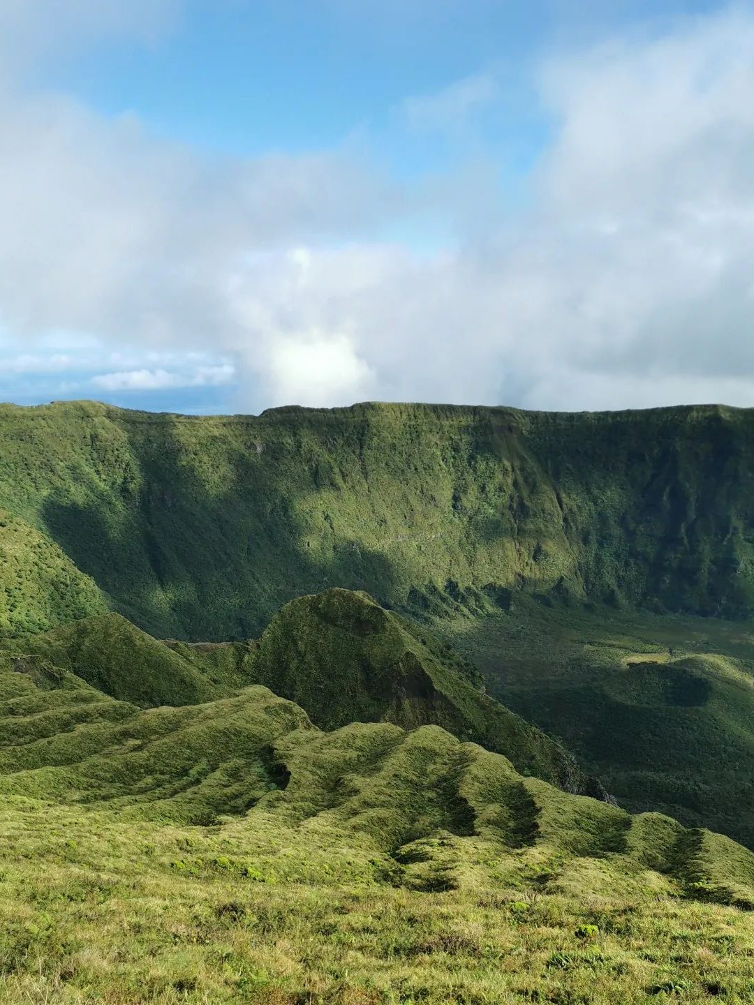 caldeira faial, een van de eilanden van de azoren