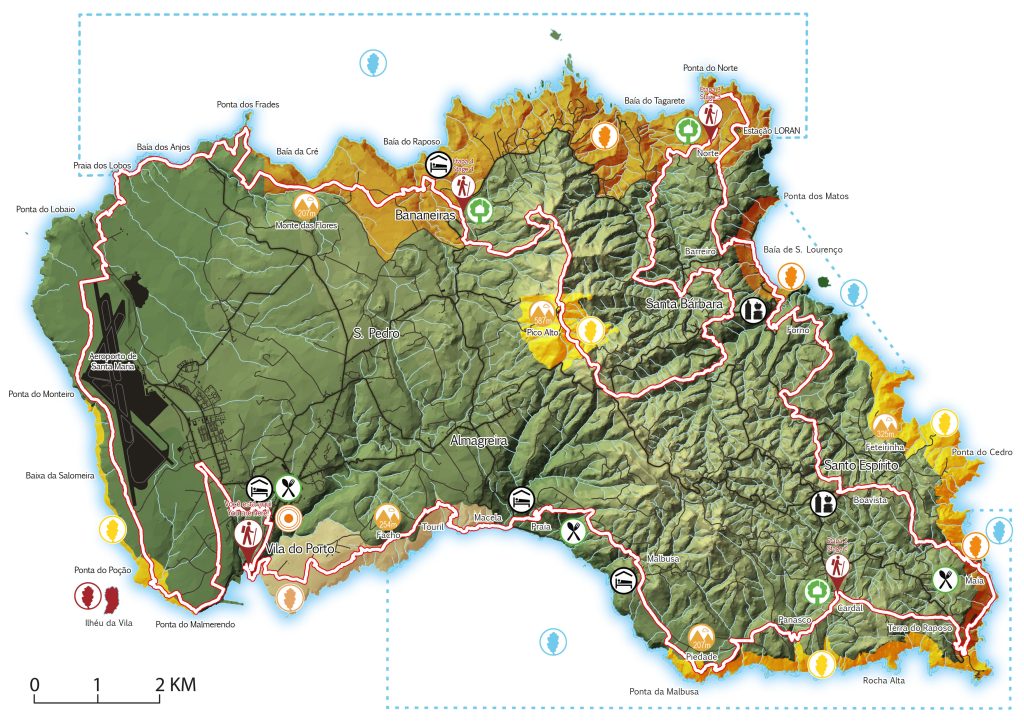 grande rota santa maria hike wandelroute