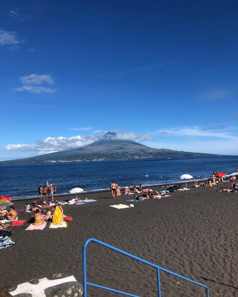 strand op faial azoren