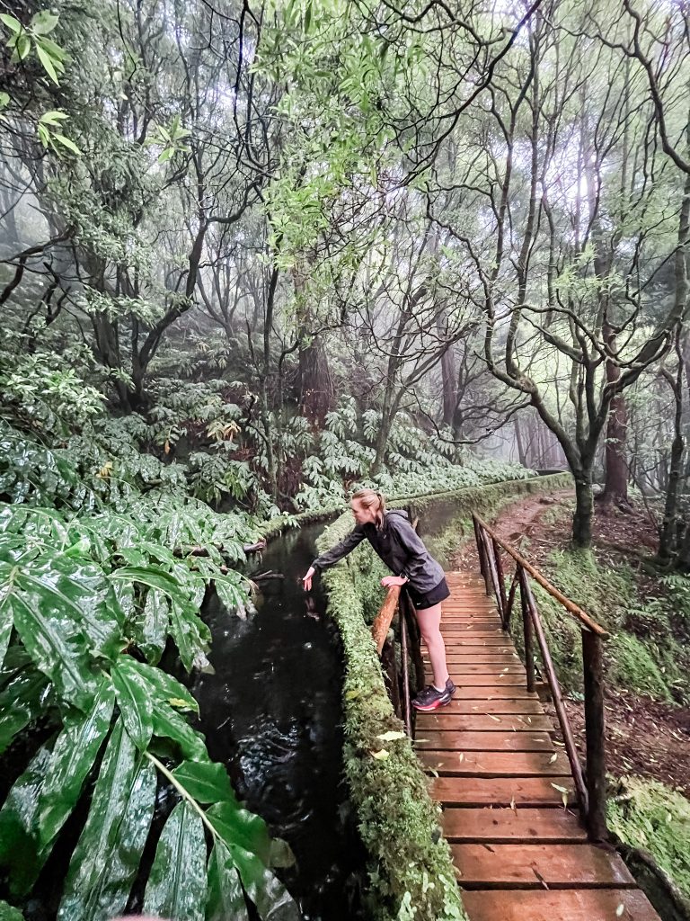 levada wandeling naar lagoa do fogo