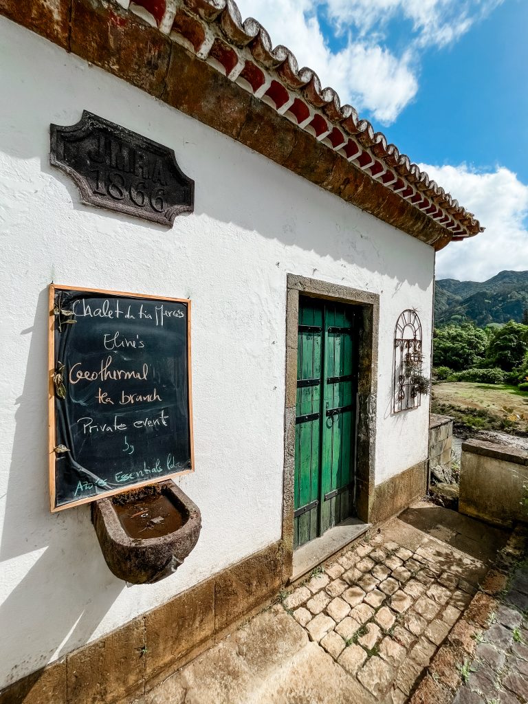 Theehuis azores essentials in Furnas