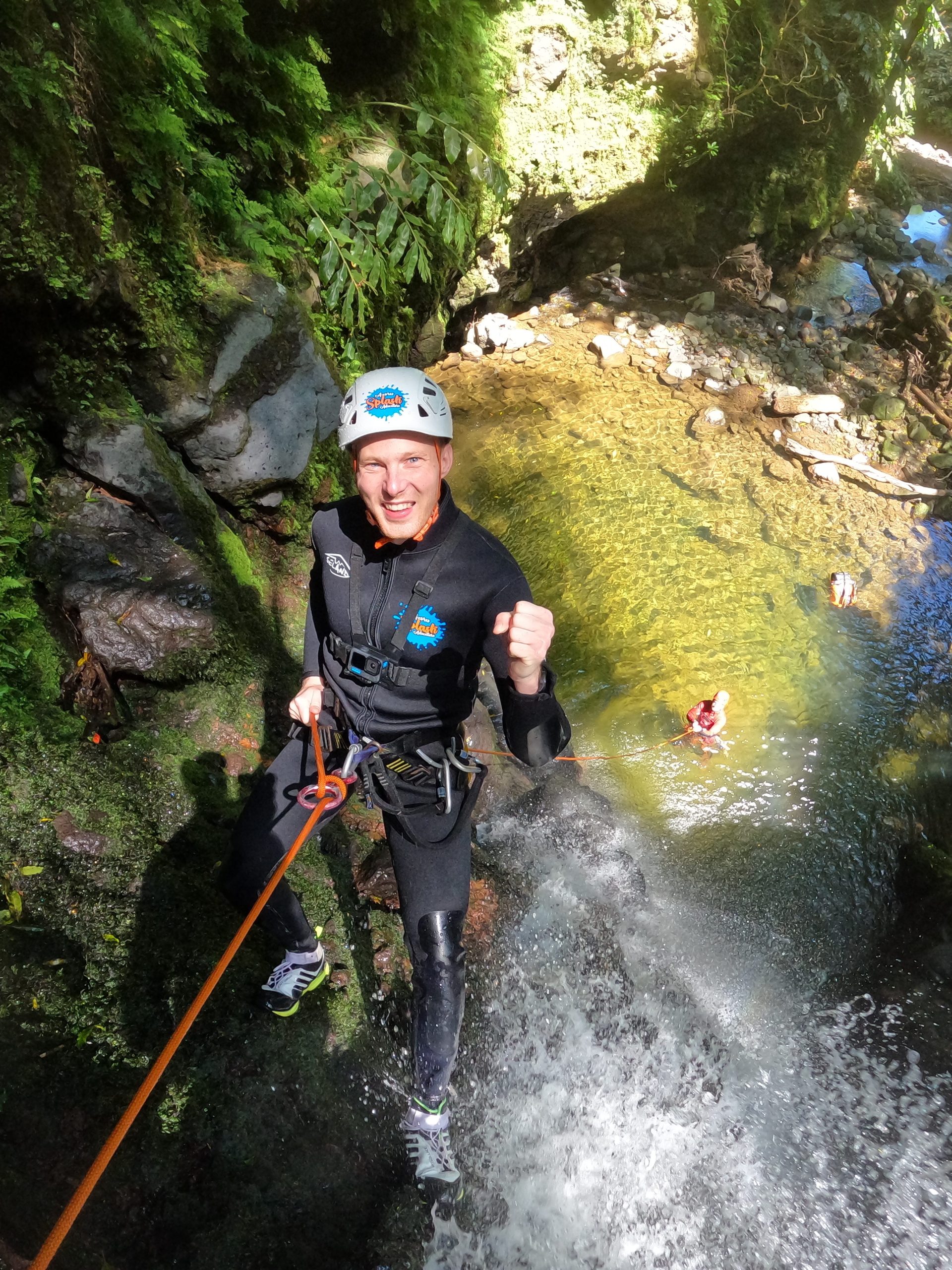 canyoning op sao miguel