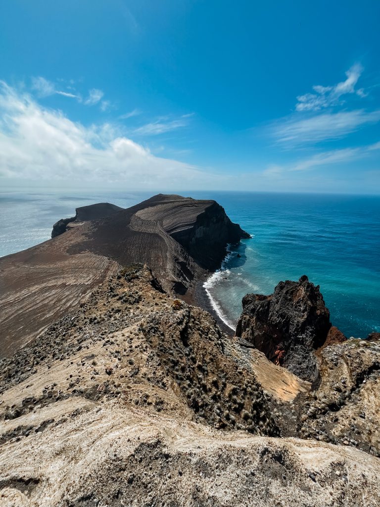 faial vulkaan maanlandschap