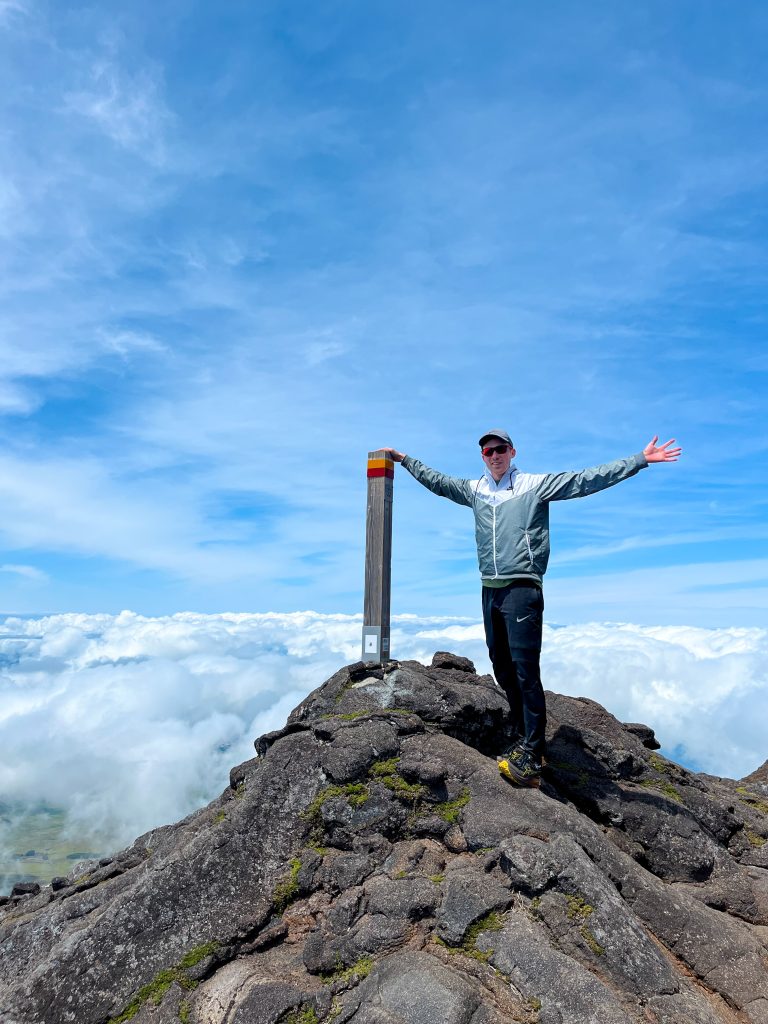 Hike pico vulkaan