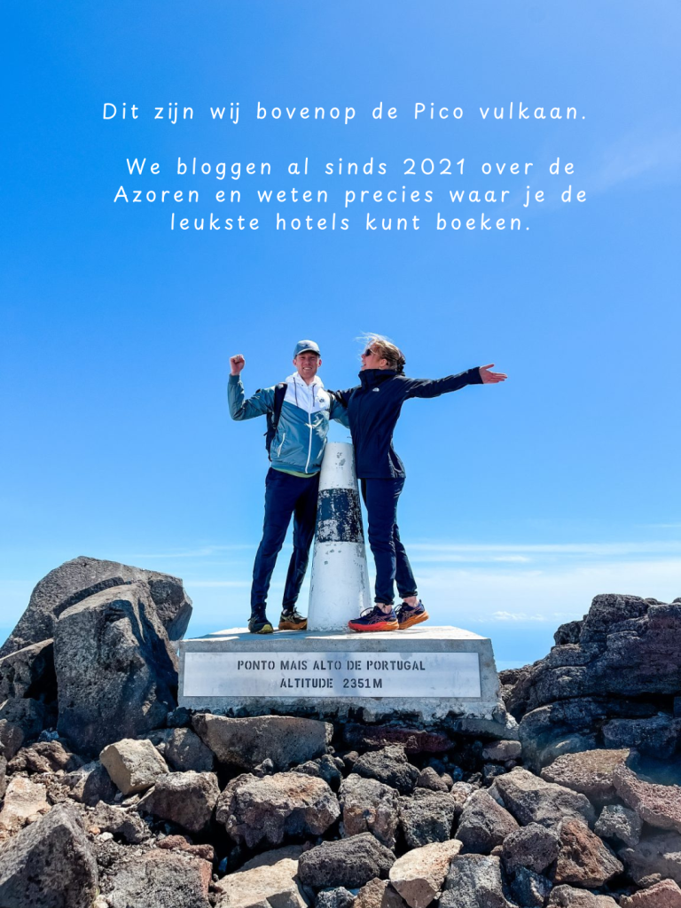 overnachten op pico