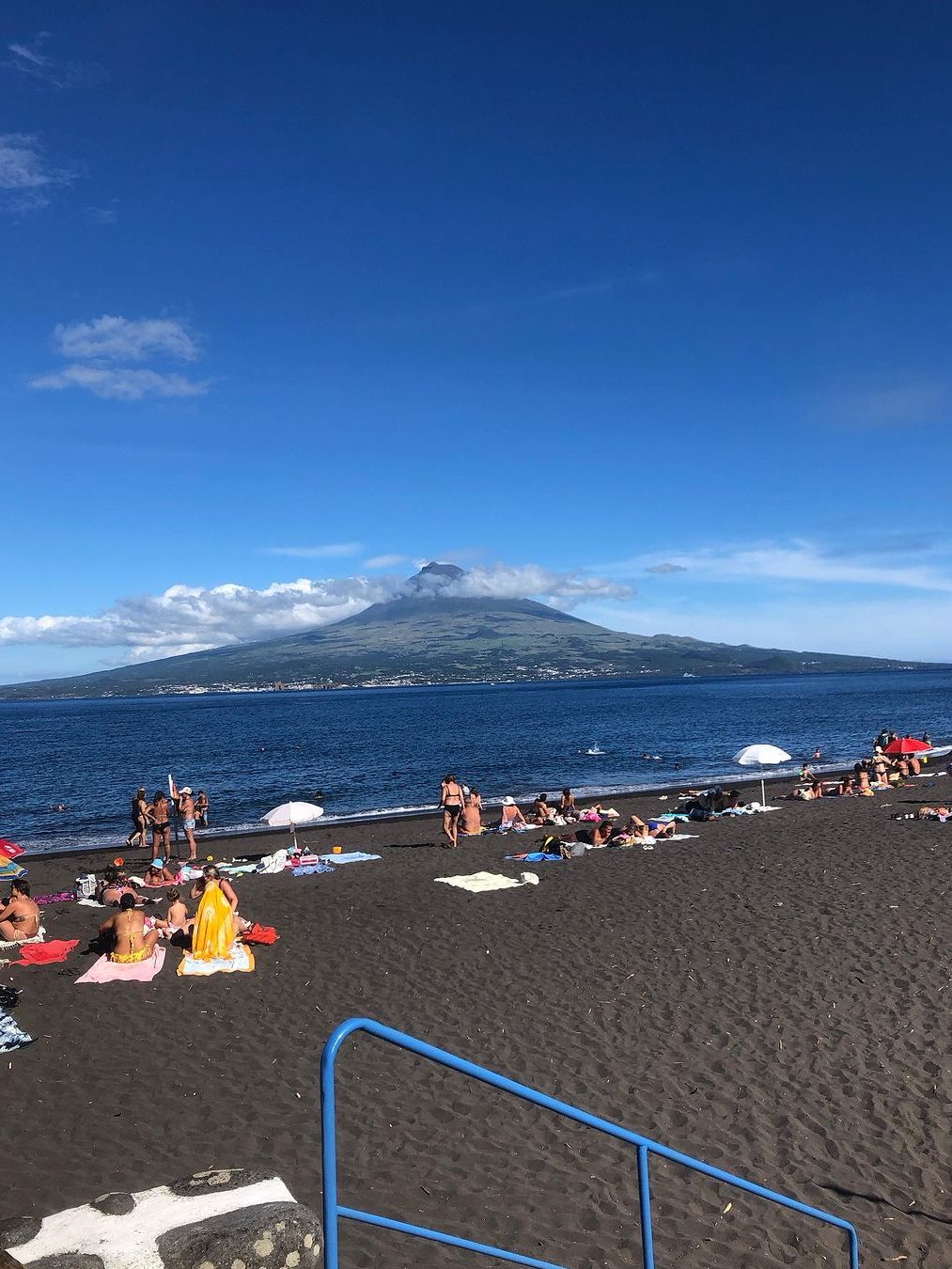 strand op faial azoren